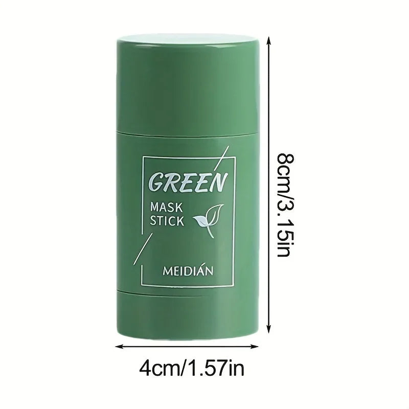 Green Tea Mask Stick for Blackheads & Oil Control – Solid Acne Treatment for All Skin Types