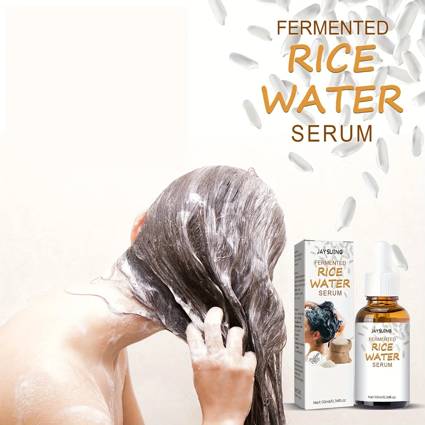 Rice Water Hair Serum – Nourishing Hair Care Solution
