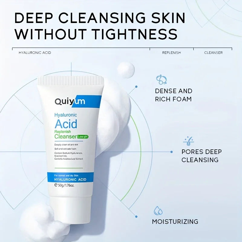 Hyaluronic Cleanser – Gentle Deep Pore Cleanser for Radiant Skin