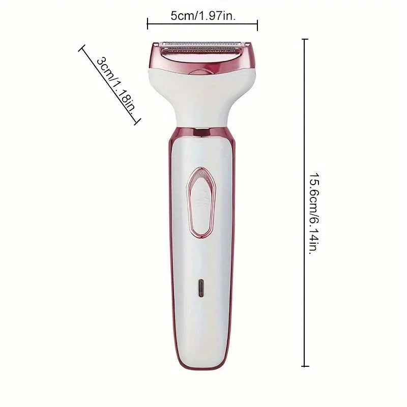 Electric Shaving Kit for Women – SmoothGlide 4-in-1 Wet/Dry Hair Remover