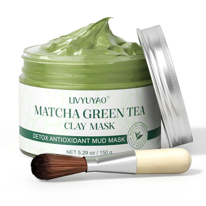 Matcha Mud Mask – Green Tea Mud Mask for Deep Cleansing & Hydration