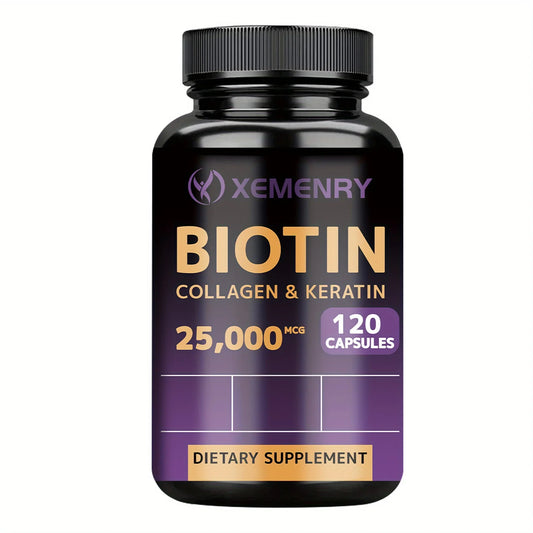 Biotin Collagen – Hair Skin Nail Support Capsules