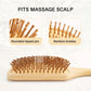 Bamboo Hair Brush Set – 6pc Eco Hair Care Kit for All Hair Types