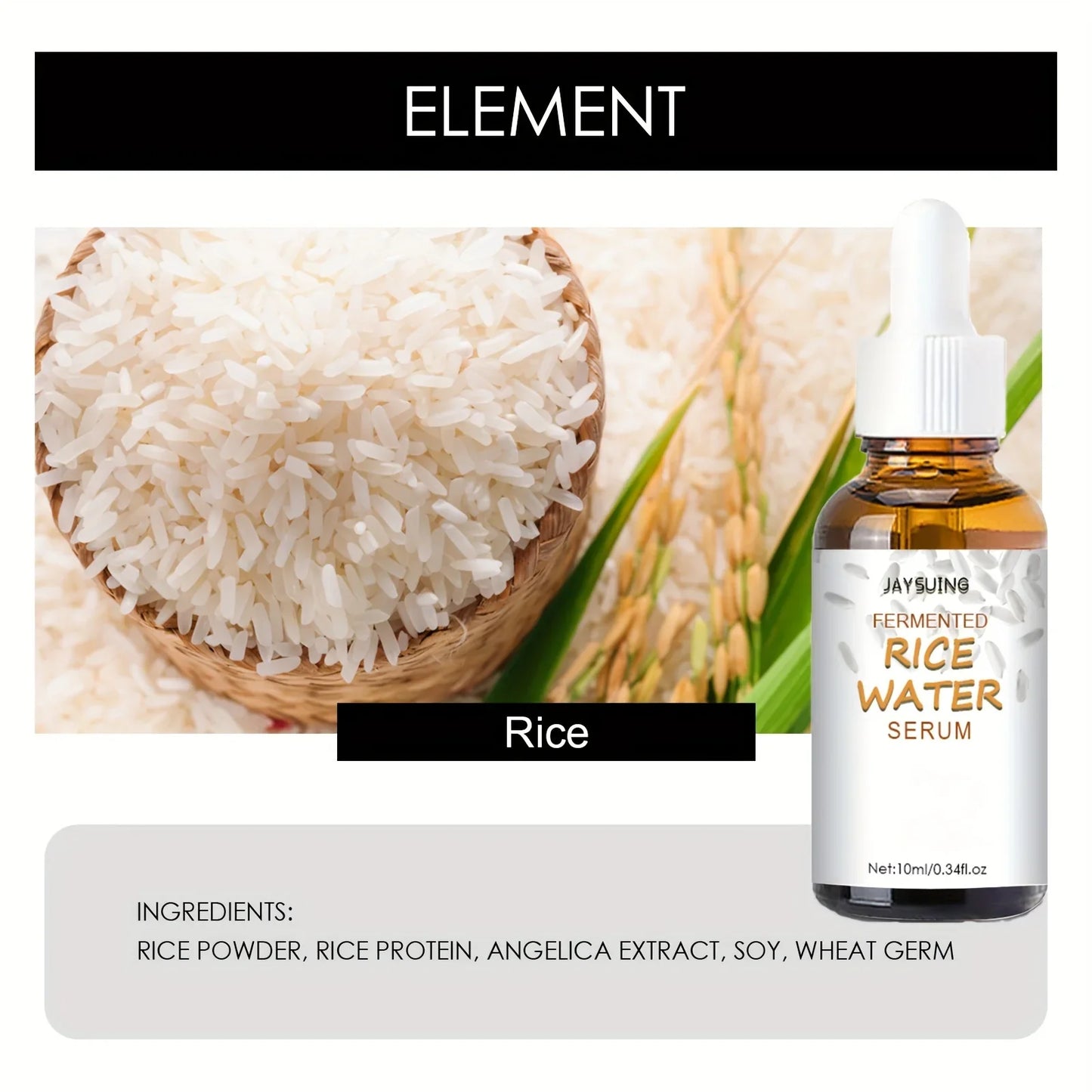 Rice Water Hair Serum – Nourishing Hair Care Solution