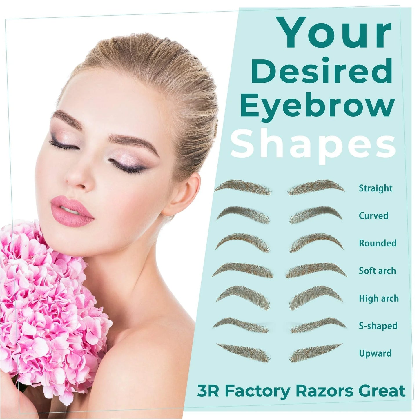 Ladies Facial Razors 6 Pack – Safe, Easy