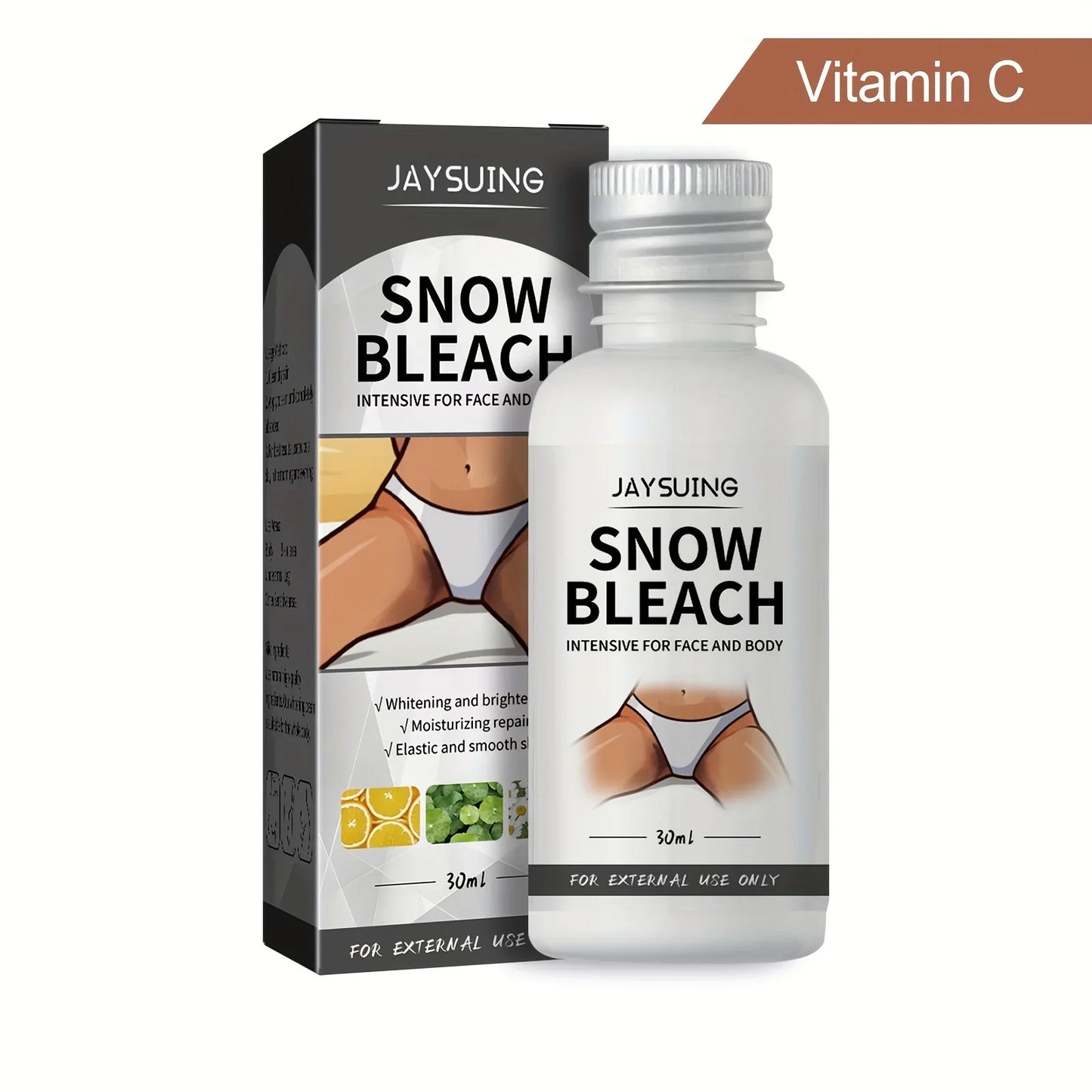 Vitamin C Cream for Face & Body – 1.06oz Whitening Moisturizer