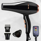 Ionic Hair Dryer – Fast, Gentle Styling Diffuser for All Hair Types