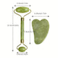 Jade Roller Set – Gua Sha and Face Massager for Natural Beauty & Glow