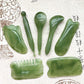 Gua Sha Tool Set – 7pcs Natural Resin Scrapers for Face & Body