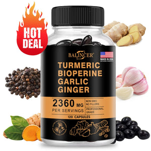 Balincer Turmeric Root Capsules – Joint Health, Mobility & Comfort