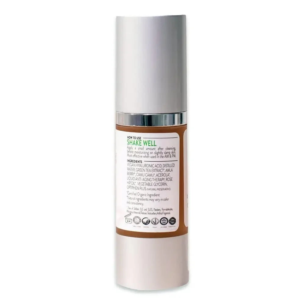 Goddess Organic Face Serum with Hyaluronic Acid & Vitamin C