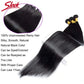 Sleek Brazilian Straight Human Hair Bundles Weaving Extension Machine