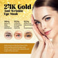 EELHOE 24K Gold Anti-Wrinkle Mask  Improving Lines Brightening And Moisturizing Skin Eye