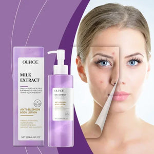 OUHOE Berry Scented Lotion lightens acne firming skin cleansing  moisturizing and smoothing