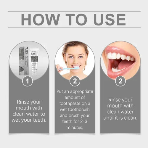 Oralhoe Whitening Tooth Toothpaste Daily Gingiva Care Gently Cleans Stains And Tartar Freshen Breath