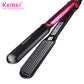 Kemei Electric Hair Comb Straight Clamps Ceramic Tourmaline