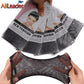 Nylon Hair Net Wig Cap with Elastic Open Ended Breathable Mesh Hairnet