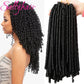 Sallyhair 14inch Synthetic Faux Soft Afro Dreadlock Crochet Braids