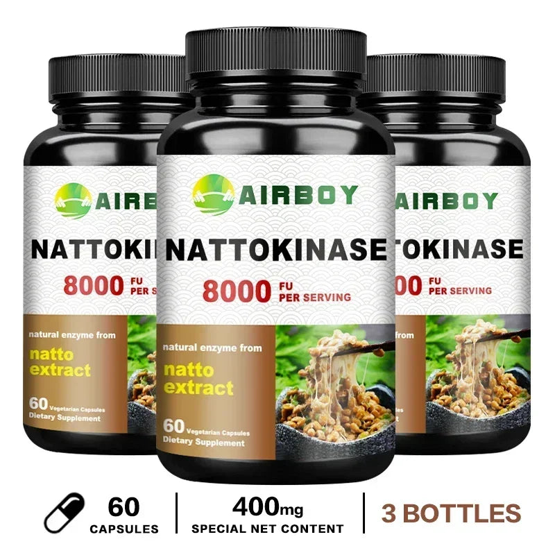 Coolkin Nattokinase 8,000 FU – Heart Health, Blood Circulation & Immunity