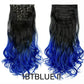 Alileader Synthetic Clip-on Hair Extensions Straight/Curly