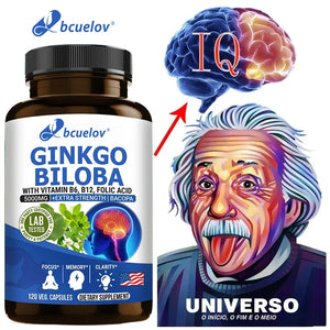SOOMIIG Ginkgo Biloba – Brain Performance, Memory & Focus Supplement