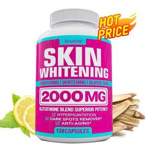Bcuelov Glutathione Capsules – Skin Whitening, Anti-Aging & Antioxidant Support