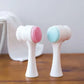 Silica Gel Double Sided Facial Brush Cleanser Skin Rejuvenation