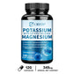 Potassium Magnesium - Support Bone Health, Muscle Spasms, Beauty, Improve Sleep Quality