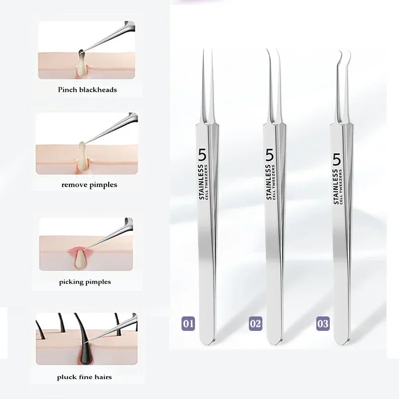 Ultra-Fine No. 5 German Cell Pimples Blackhead Clip