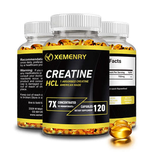Xemenry Creatine HCl Capsules – Muscle, Energy & Cognitive Boost