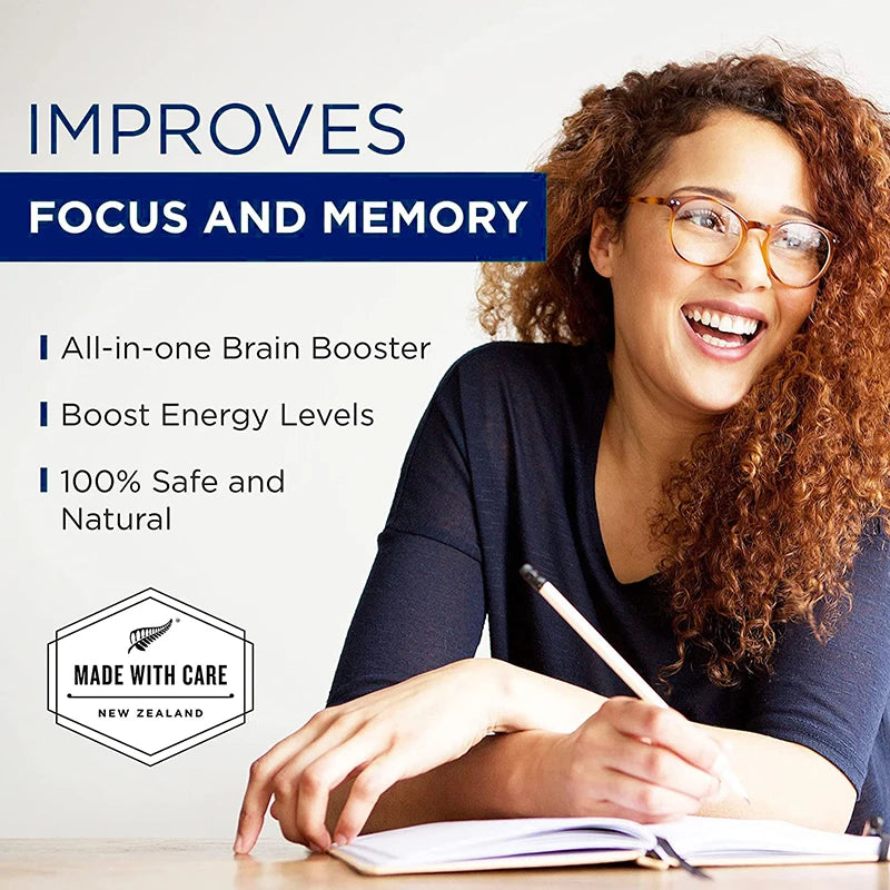 SOOMIIG Ginkgo Biloba – Brain Performance, Memory & Focus Supplement
