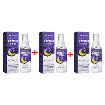 Lavender Sleep Spray Relieve Fatigue Anxiety Help Relaxing Body Aromatherapy Pillow Room Deep Sleep Natural Essential Oil Mist
