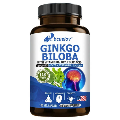 SOOMIIG Ginkgo Biloba – Brain Performance, Memory & Focus Supplement