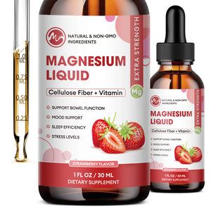 Beworths Magnesium Supplement – Liquid Magnesium for Sleep, Muscle & Bone Health