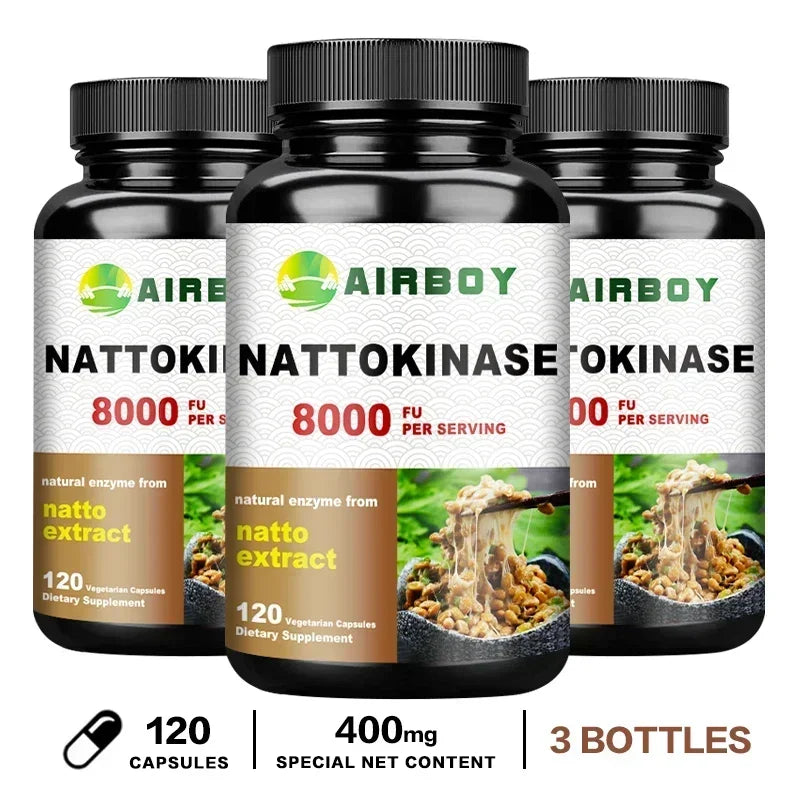 Coolkin Nattokinase 8,000 FU – Heart Health, Blood Circulation & Immunity