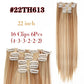 Alileader Synthetic Clip-on Hair Extensions Straight/Curly