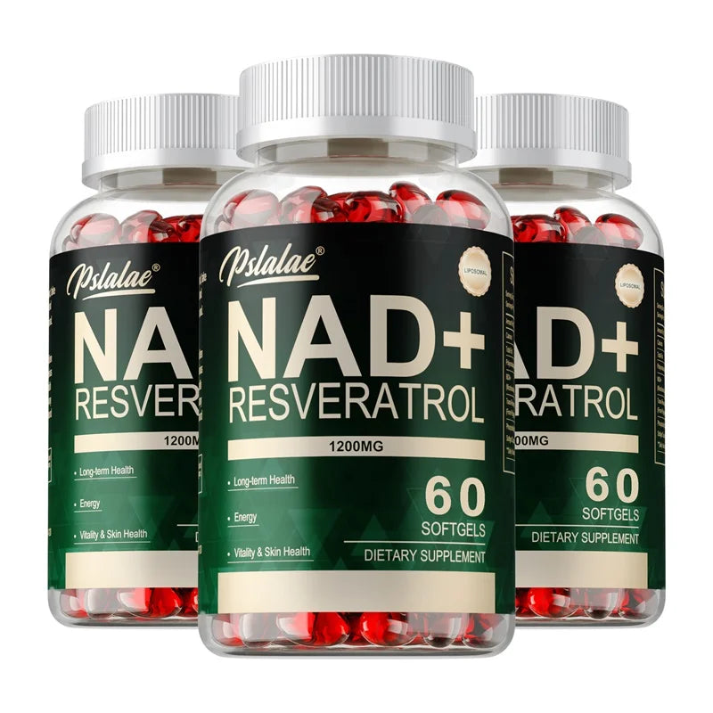 Pslalae NAD+ Resveratrol – Anti-Aging, Energy & Cell Health Supplement