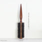 6 Style Wood Handle Round Rolling Brush Straight Twill Hair Comb Boar Bristle Round Barrel Hair Curling Brush Hairdressing Tool