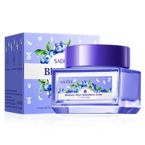 SADOER Blueberry Hyaluronic Acid Skin Brightening Cream Skincare Moisturizing Nourishing Facial Creams  Beauty Skin Care Product