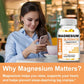Magnesium Glycinate Capsules -  Support Bone Immune System,Heart Health Mineral Supplement Help Natural Sleep