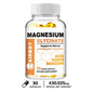 Magnesium Glycinate Capsules -  Support Bone Immune System,Heart Health Mineral Supplement Help Natural Sleep