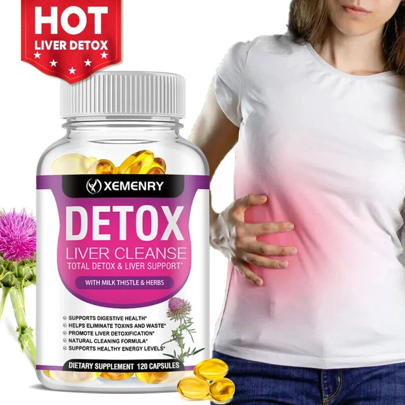 Xemenry Detox Supplements – Full Body Cleanse & Energy Boost