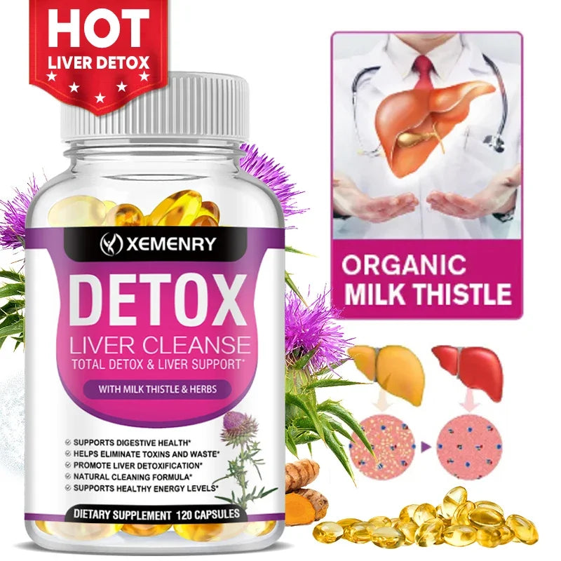 Xemenry Detox Supplements – Full Body Cleanse & Energy Boost