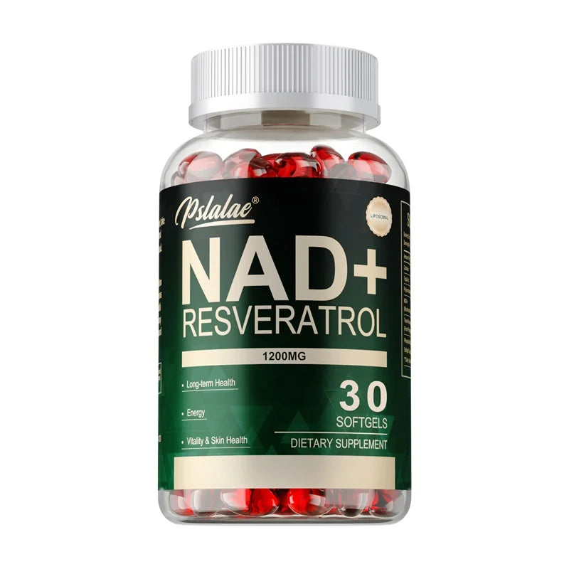 Pslalae NAD+ Resveratrol – Anti-Aging, Energy & Cell Health Supplement