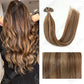 Blonde Natural U Tip Fusion Hair Extensions