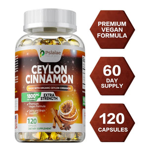 Pslalae Ceylon Cinnamon – Heart, Brain & Joint Health, Immune Boost