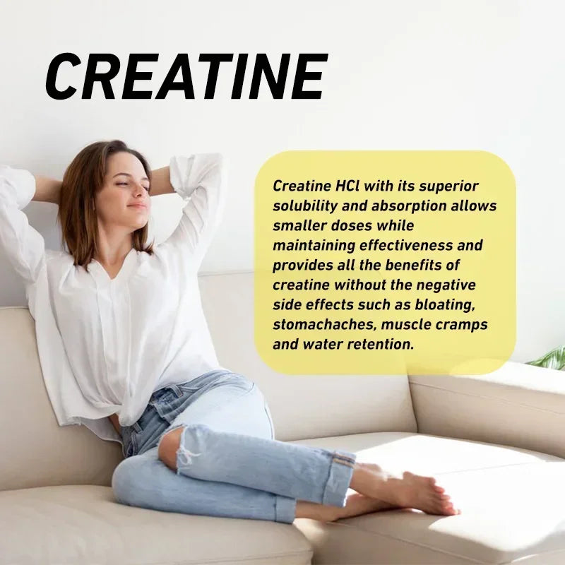 Xemenry Creatine HCl Capsules – Muscle, Energy & Cognitive Boost