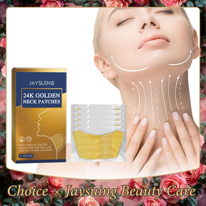 Firming Neck Mask Collagen Lifting Moisturizing Hydrating Smooth Fine Lines Repair Brightening Skin Care Tightening Neck Patches