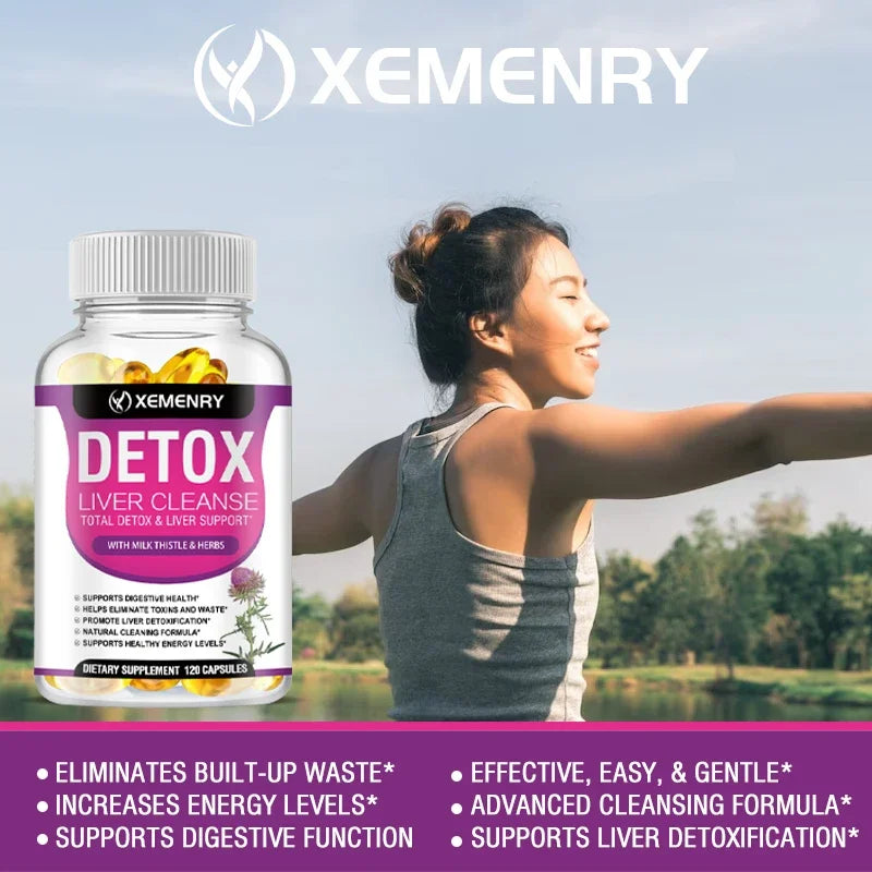 Xemenry Detox Supplements – Full Body Cleanse & Energy Boost