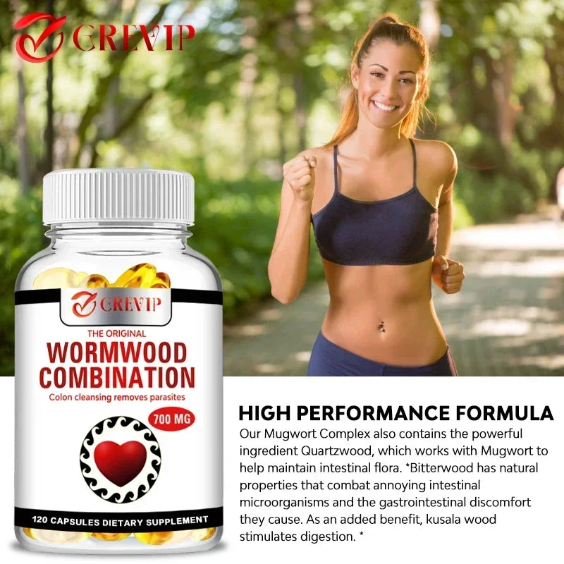 Xemenry Wormwood Combination 700 Mg – Parasite Cleanse & Digestive Health
